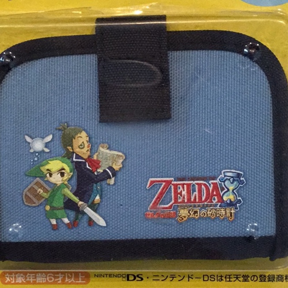 The Legend Of Zelda 2007 Nintendo DS Game Case Japan Games Pouch Holder 3DS - Picture 4 of 16